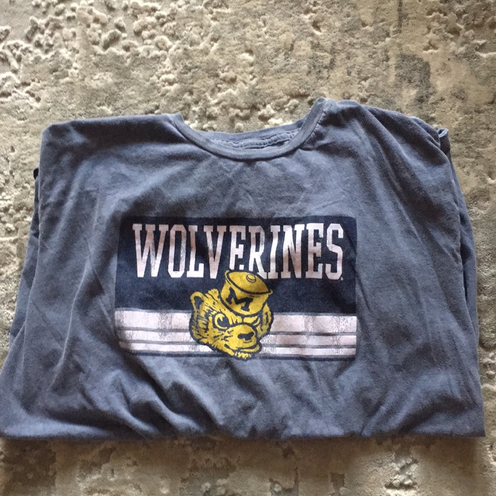 Michigan wolverines t shirt